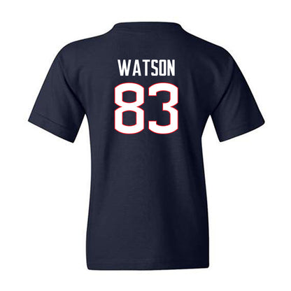 UConn - NCAA Football : Xavier Watson - Classic Shersey Youth T-Shirt-1