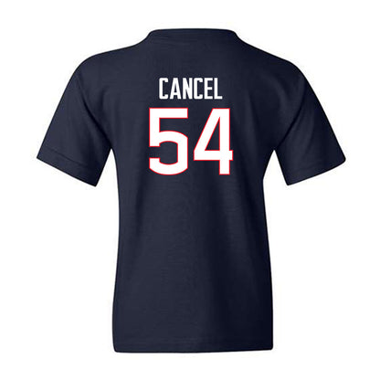 UConn - NCAA Baseball : Chris Cancel - Classic Shersey Youth T-Shirt-1