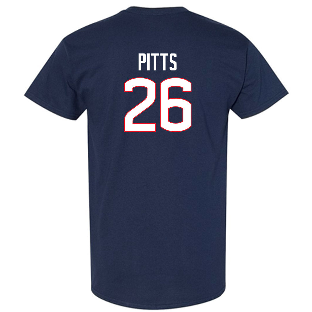 UConn - NCAA Baseball : Joe Pitts - Classic Shersey T-Shirt-1