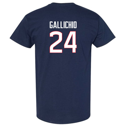UConn - NCAA Men's Lacrosse : Eric Gallichio - Classic Shersey T-Shirt-1