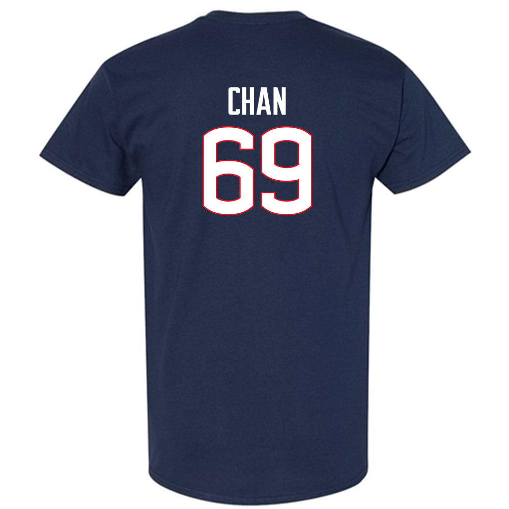 UConn - NCAA Football : Ty Chan - Classic Shersey T-Shirt-1