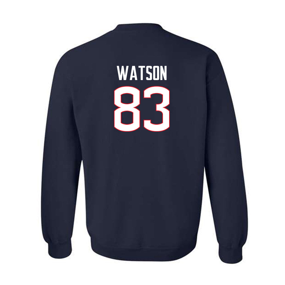 UConn - NCAA Football : Xavier Watson - Classic Shersey Crewneck Sweatshirt-1