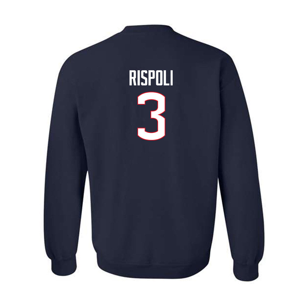 UConn - NCAA Baseball : Rob Rispoli - Classic Shersey Crewneck Sweatshirt-1