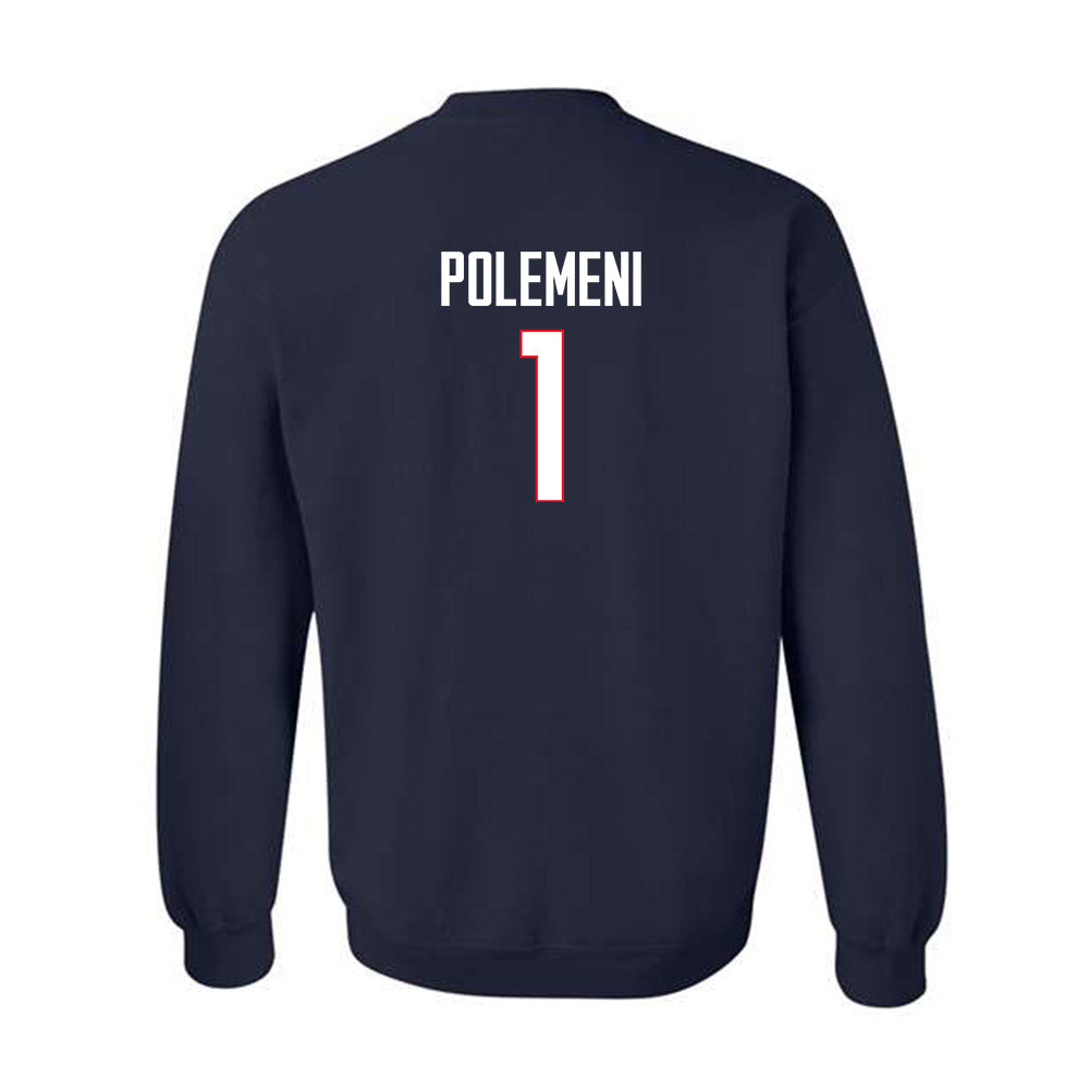 UConn - NCAA Baseball : Christopher Polemeni - Classic Shersey Crewneck Sweatshirt-1