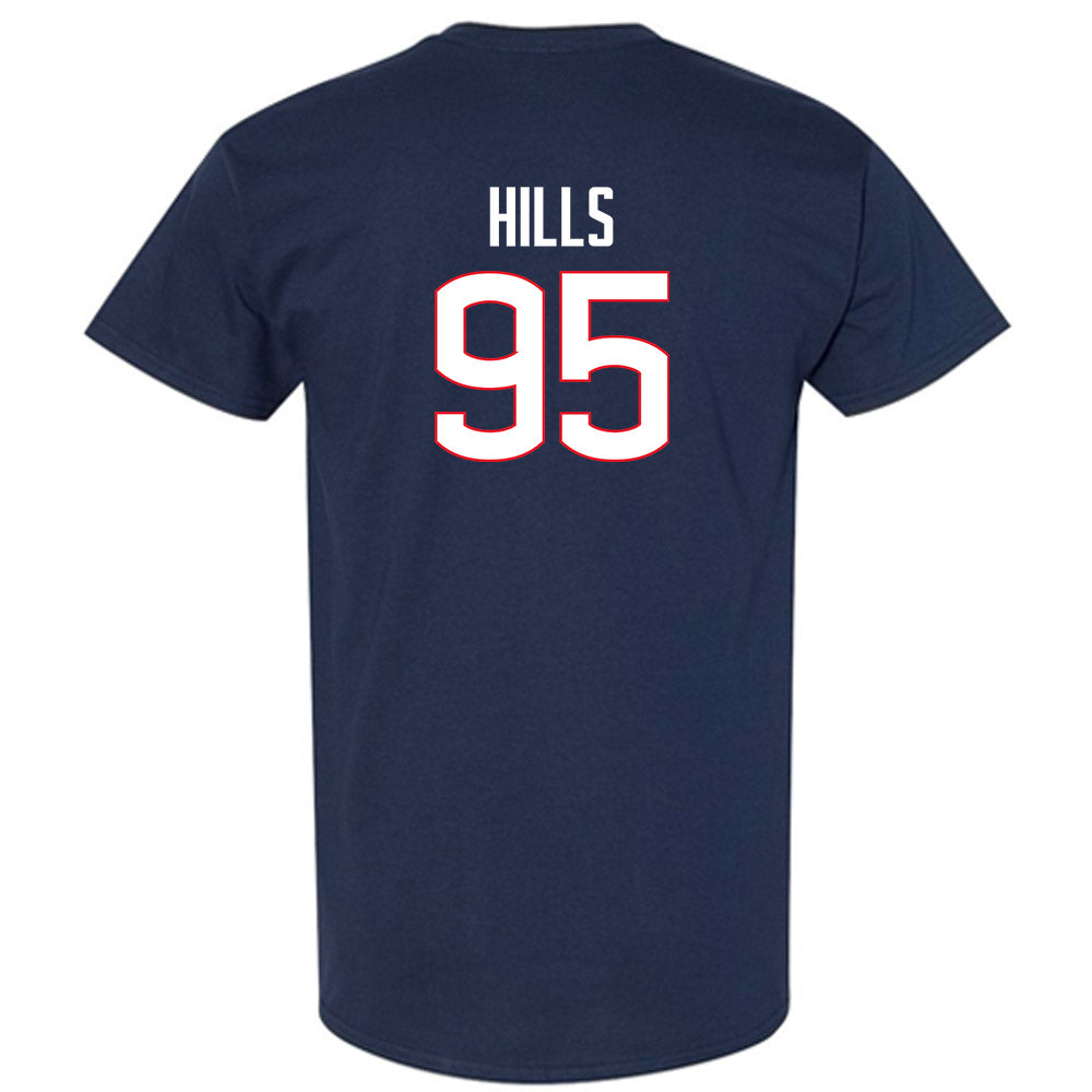 UConn - NCAA Football : Melvin Hills - Classic Shersey T-Shirt-1