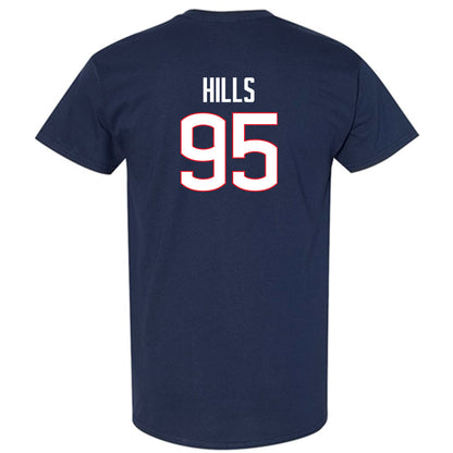 UConn - NCAA Football : Melvin Hills - Classic Shersey T-Shirt-1