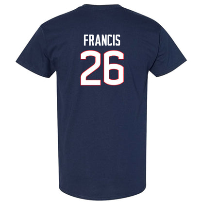 UConn - NCAA Men's Soccer : Sebastian Francis - Classic Shersey T-Shirt-1