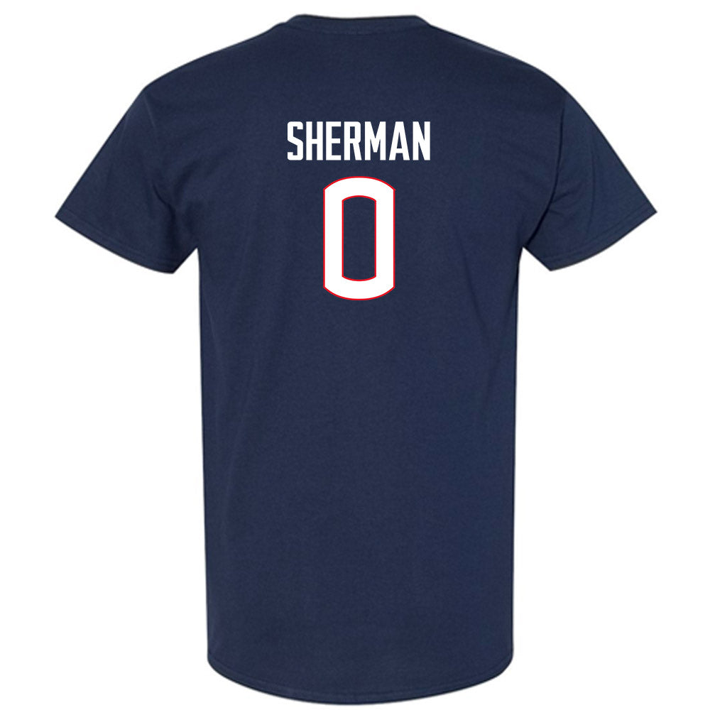 UConn - NCAA Football : Kvon Sherman - Classic Shersey T-Shirt-1