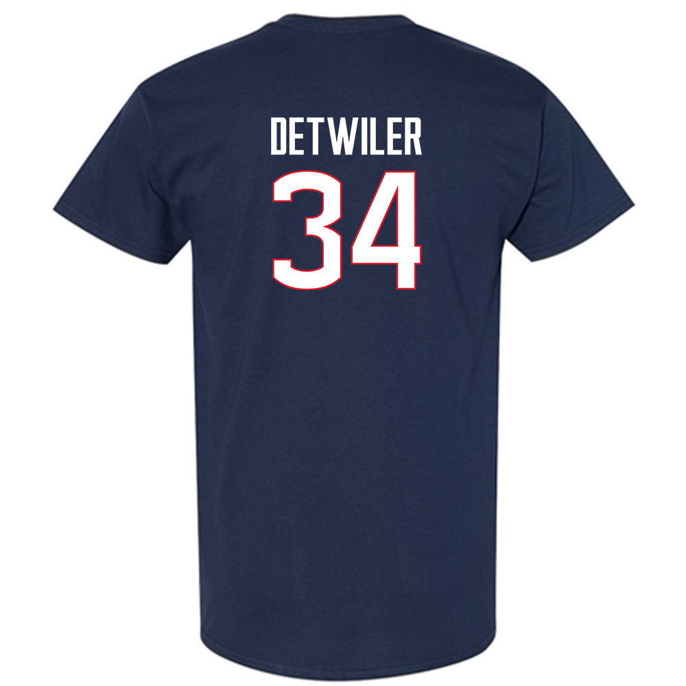 UConn - NCAA Baseball : Bryce Detwiler - Classic Shersey T-Shirt-1