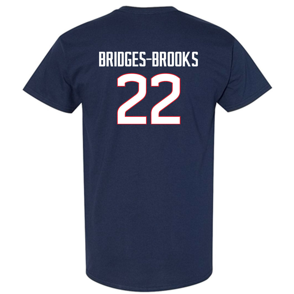 UConn - NCAA Football : Axavier Bridges-Brooks - Classic Shersey T-Shirt-1