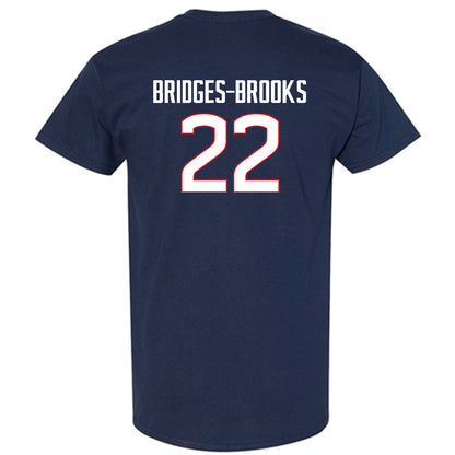 UConn - NCAA Football : Axavier Bridges-Brooks - Classic Shersey T-Shirt-1