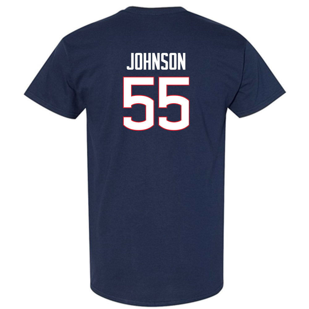 UConn - NCAA Football : Fred Johnson - Classic Shersey T-Shirt-1