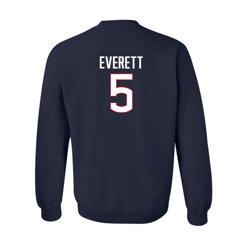UConn - NCAA Women's Field Hockey : Faith Everett - Classic Shersey Crewneck Sweatshirt-1