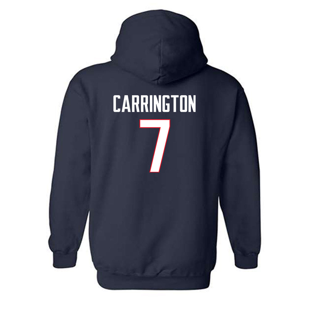UConn - NCAA Softball : Grace Carrington - Classic Shersey Hooded Sweatshirt-1