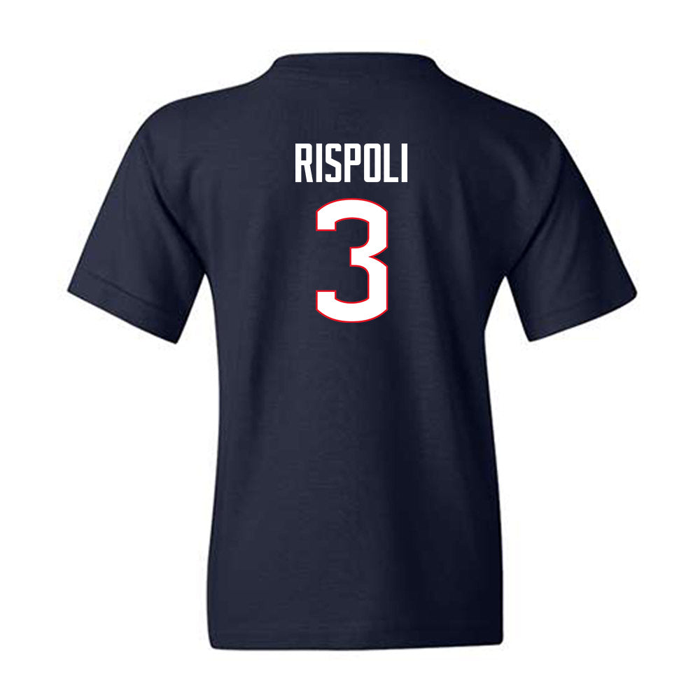 UConn - NCAA Baseball : Rob Rispoli - Classic Shersey Youth T-Shirt-1