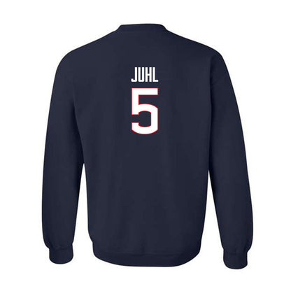 UConn - NCAA Softball : Alexis Juhl - Classic Shersey Crewneck Sweatshirt-1