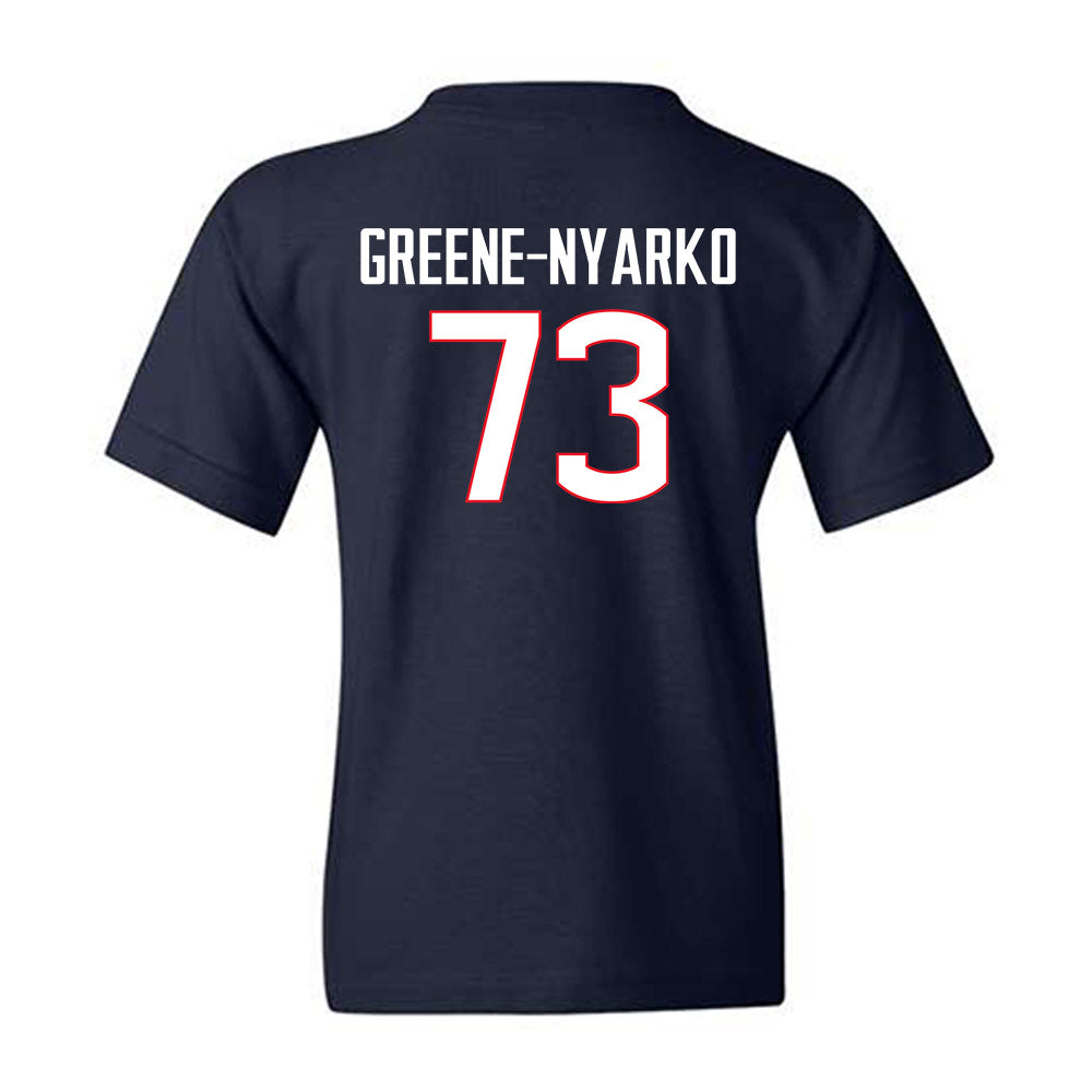 UConn - NCAA Football : Raphael Greene-Nyarko - Classic Shersey Youth T-Shirt-1
