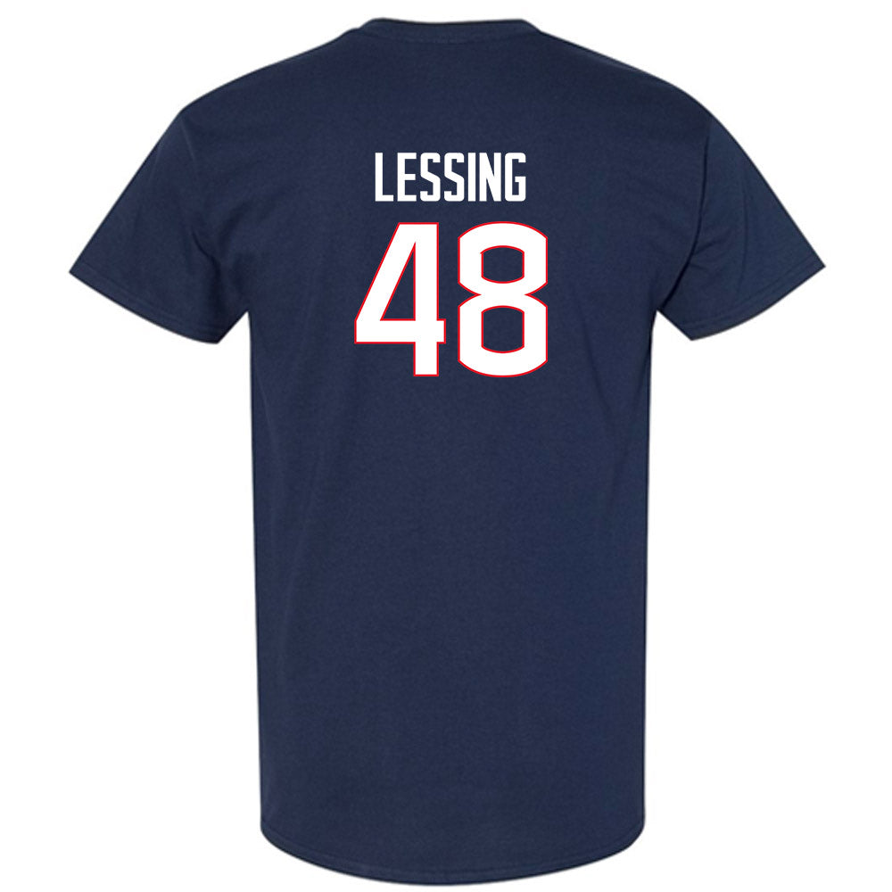 UConn - NCAA Baseball : Justin Lessing - Classic Shersey T-Shirt-1