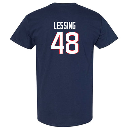 UConn - NCAA Baseball : Justin Lessing - Classic Shersey T-Shirt-1