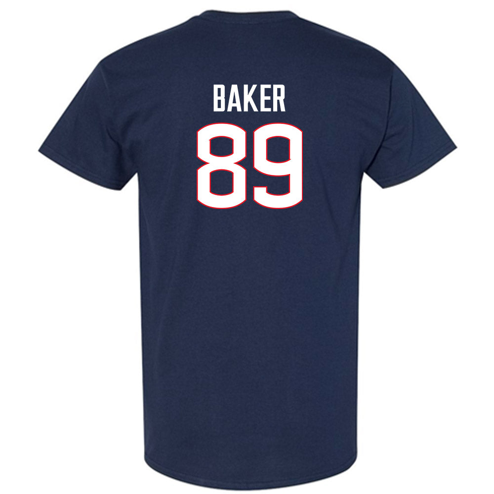 UConn - NCAA Football : Mike Baker - Classic Shersey T-Shirt-1