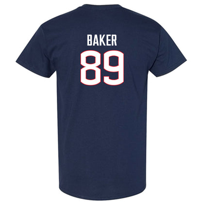 UConn - NCAA Football : Mike Baker - Classic Shersey T-Shirt-1