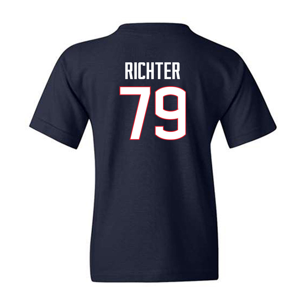 UConn - NCAA Football : Christian Richter - Classic Shersey Youth T-Shirt-1