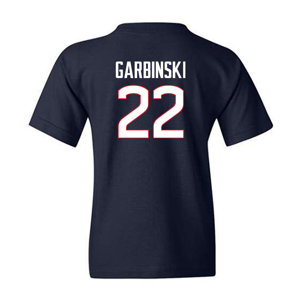 UConn - NCAA Baseball : Garret Garbinski - Classic Shersey Youth T-Shirt-1