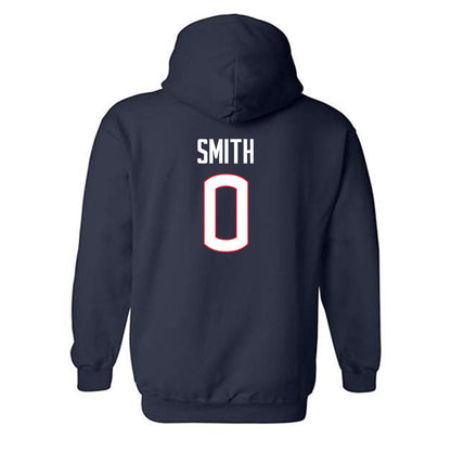 UConn - NCAA Men's Basketball : Malachi Smith - Classic Shersey Hooded Sweatshirt-1