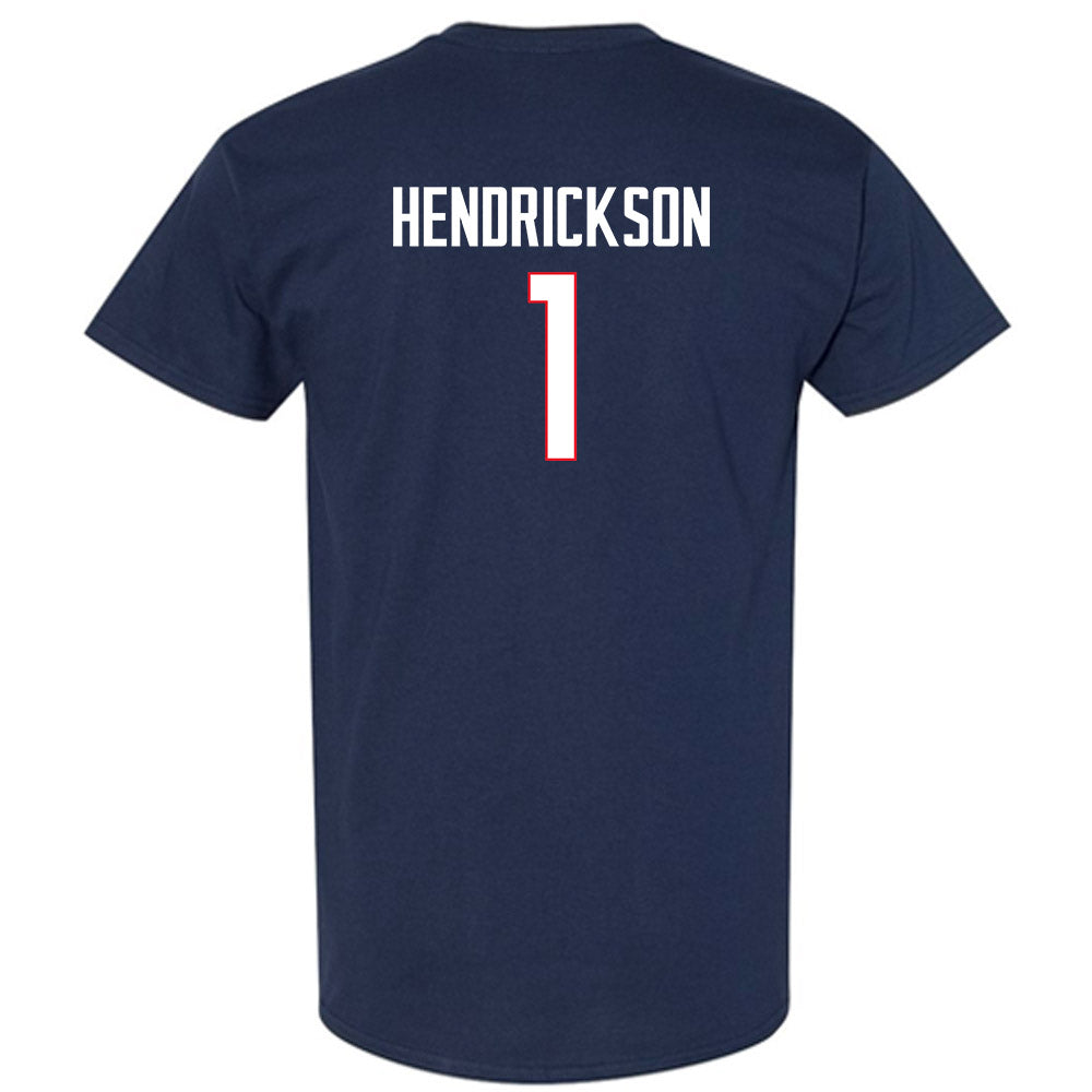 UConn - NCAA Men's Ice Hockey : Kam Hendrickson - Classic Shersey T-Shirt-1