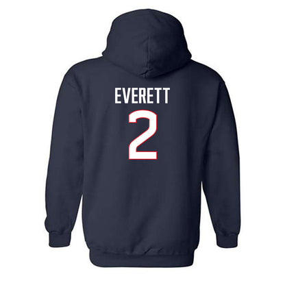 UConn - NCAA Women's Field Hockey : Maya Everett - Classic Shersey Hooded Sweatshirt-1