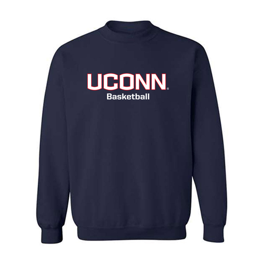 UConn - NCAA Men's Basketball : Na'Jai Hines - Classic Shersey Crewneck Sweatshirt-0
