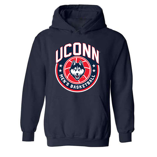 UConn - NCAA Men's Basketball : Jaye Nash - Sports Shersey Hooded Sweatshirt-0