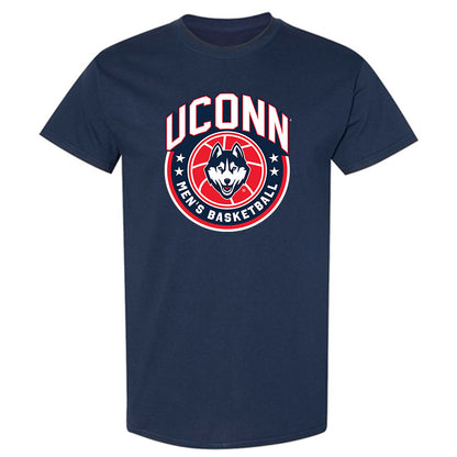 UConn - Men's Basketball Legends : Khalid El-Amin - Sports Shersey T-Shirt-0