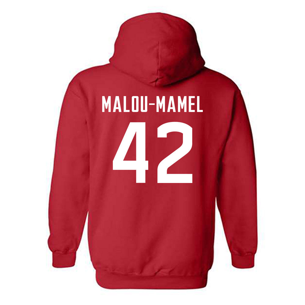 UConn - NCAA Women's Basketball : Gandy Malou-Mamel - Classic Shersey Hooded Sweatshirt-1