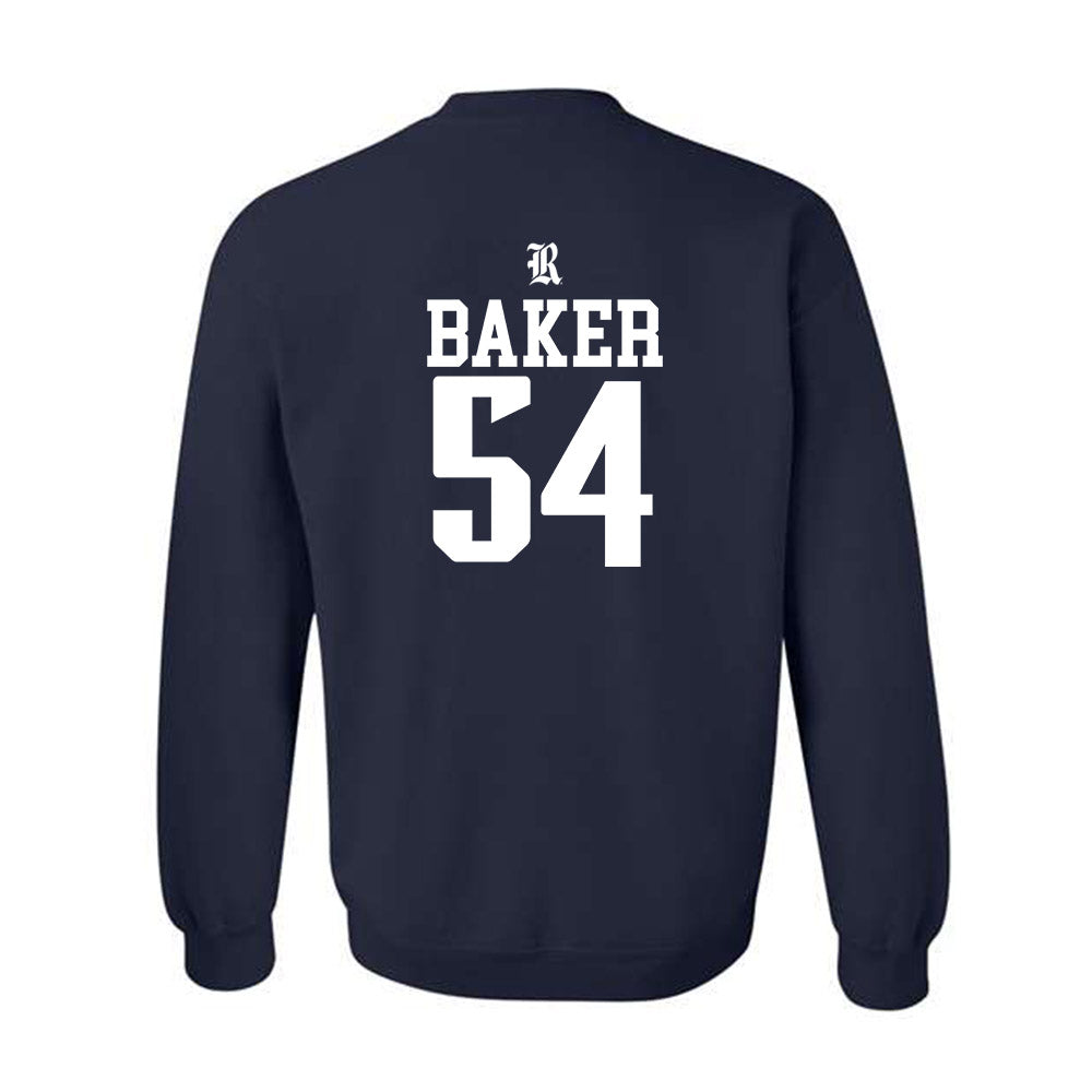 Rice - NCAA Baseball : Ty Baker - Classic Shersey Crewneck Sweatshirt-1