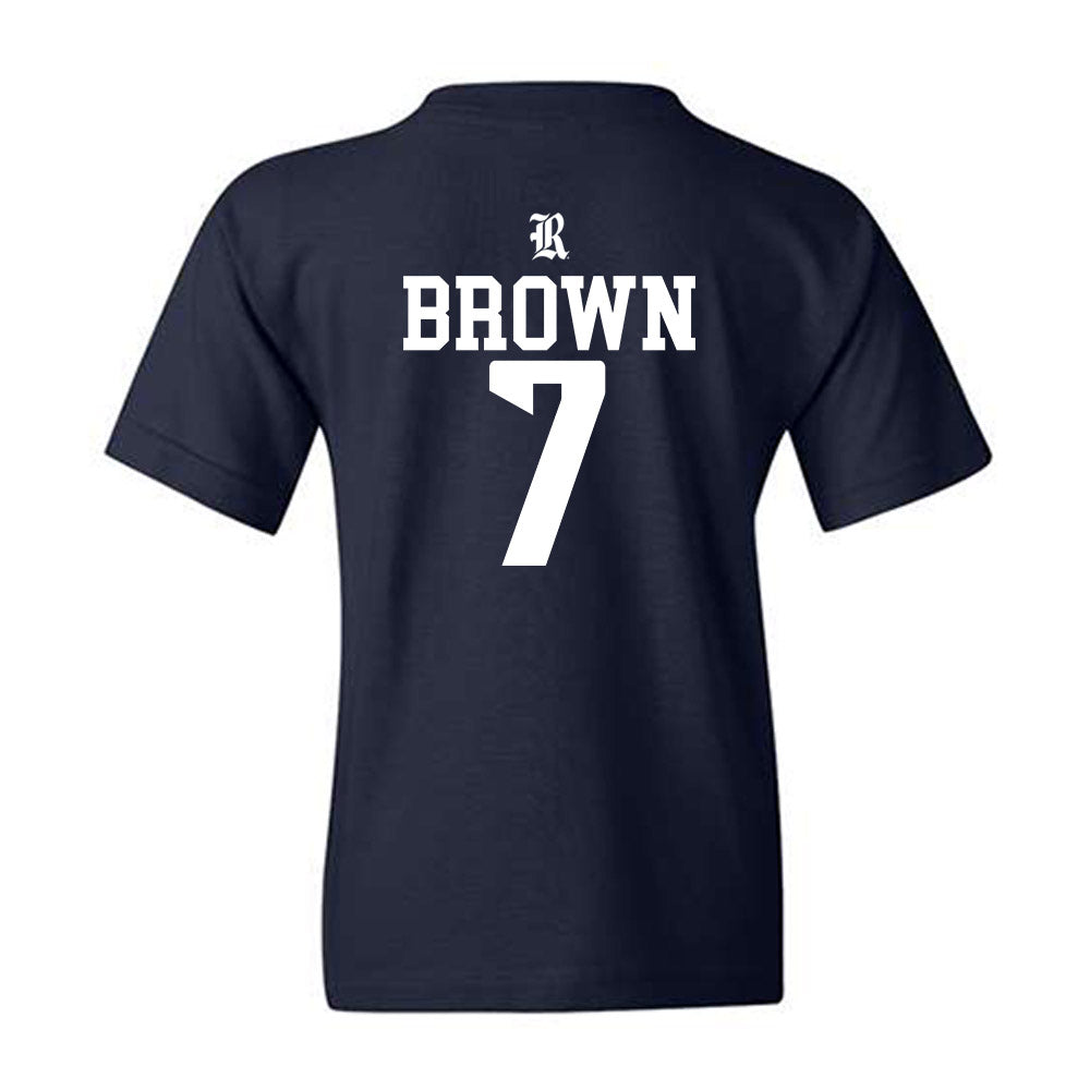 Rice - NCAA Football : Angelo "AJ" Brown - Classic Shersey Youth T-Shirt-1