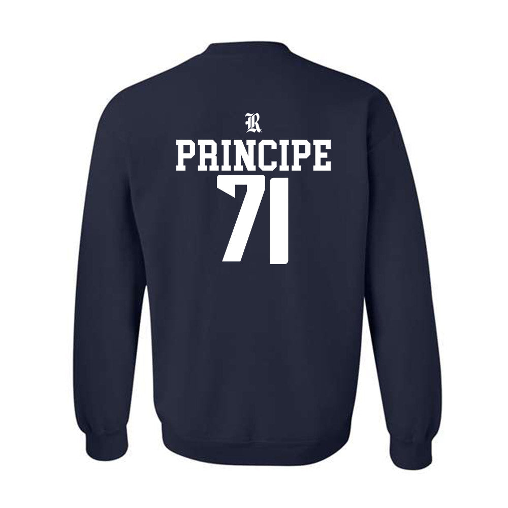 Rice - NCAA Football : Cole Principe - Classic Shersey Crewneck Sweatshirt-1