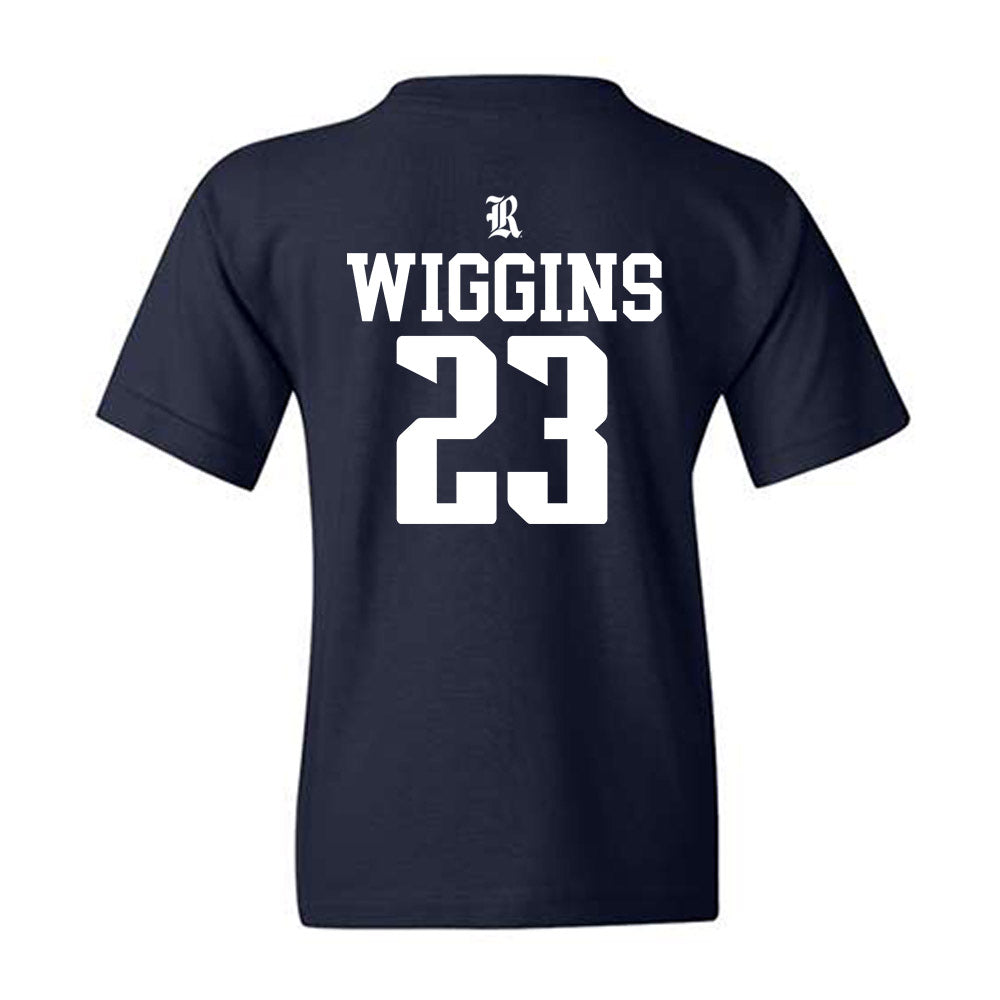 Rice - NCAA Baseball : Tanner Wiggins - Classic Shersey Youth T-Shirt-1