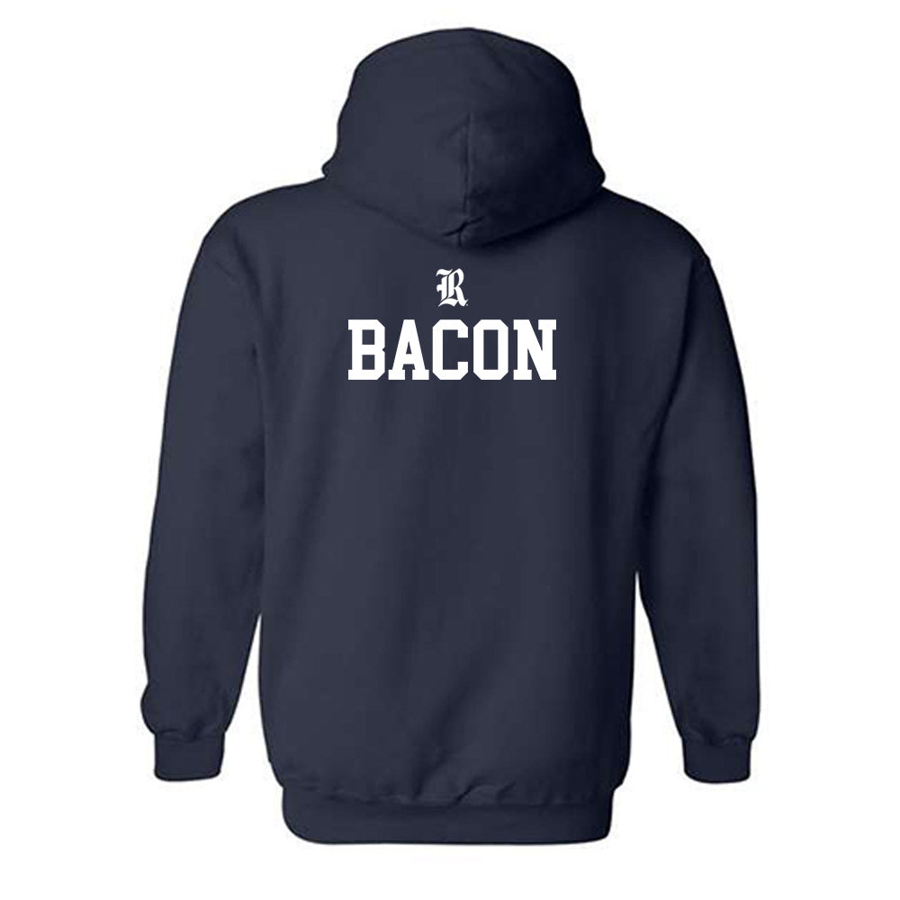 Rice - NCAA Men's Track & Field : Max Bacon - Classic Shersey Hooded Sweatshirt-1