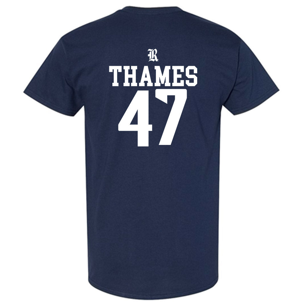 Rice - NCAA Football : Ty Thames - Classic Shersey T-Shirt-1