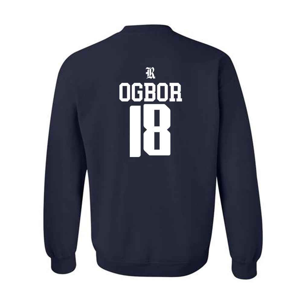 Rice - NCAA Football : Ahran Ogbor - Classic Shersey Crewneck Sweatshirt-1