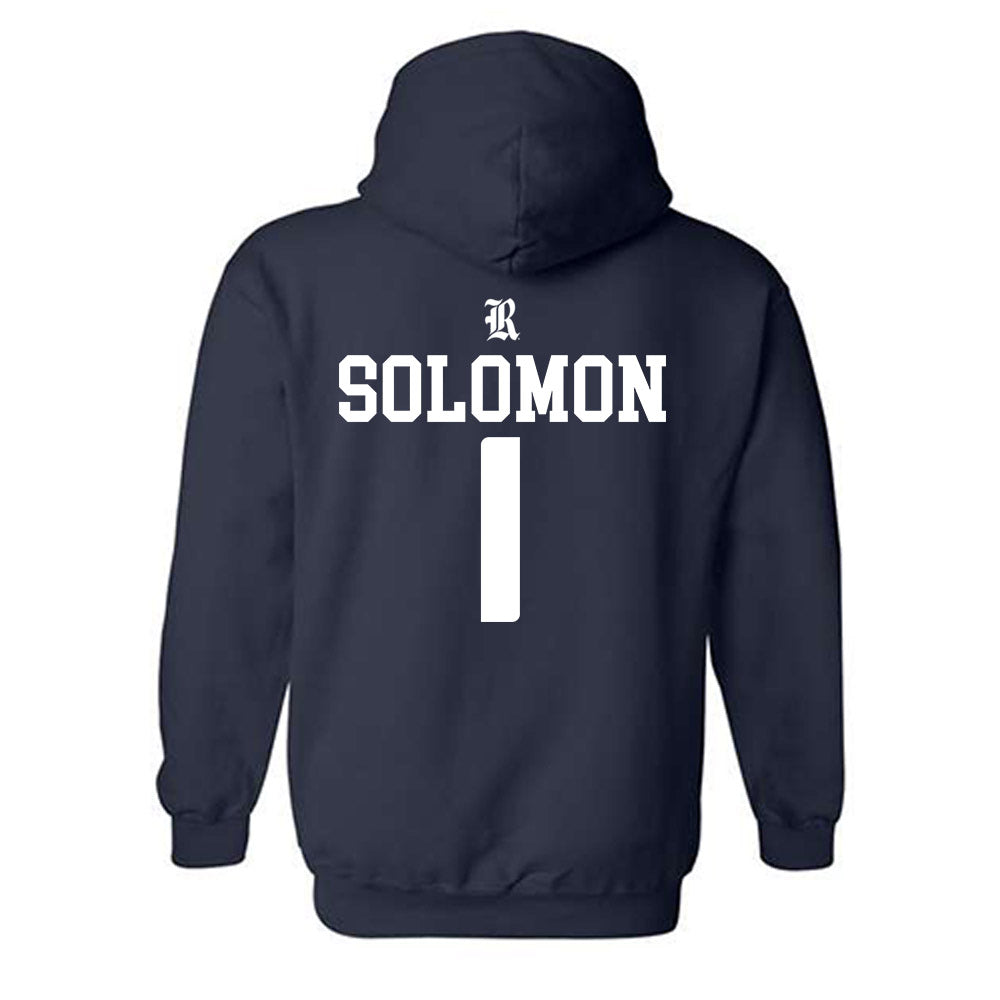Rice - NCAA Women's Soccer : Kenzie Solomon - Classic Shersey Hooded Sweatshirt-1