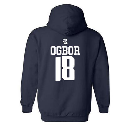 Rice - NCAA Football : Ahran Ogbor - Classic Shersey Hooded Sweatshirt-1