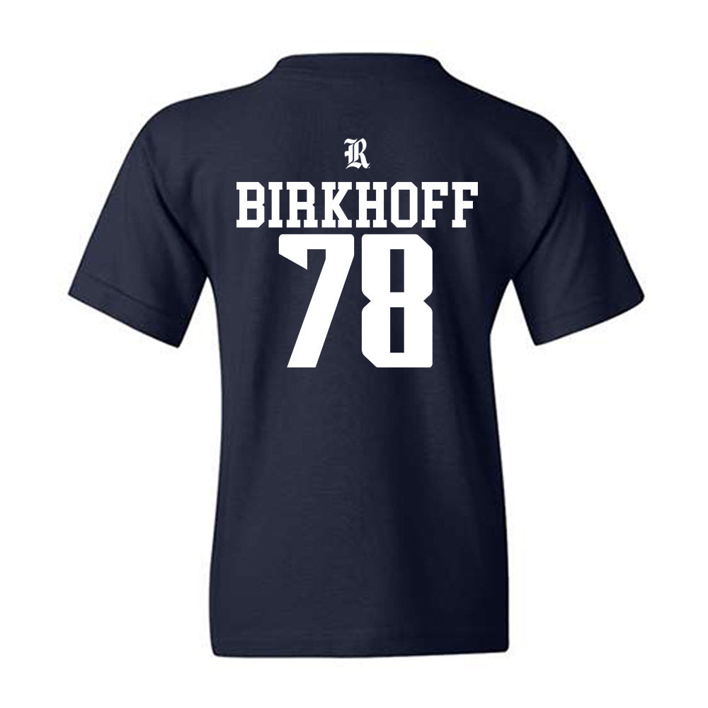 Rice - NCAA Football : Erben Birkhoff - Classic Shersey Youth T-Shirt-1