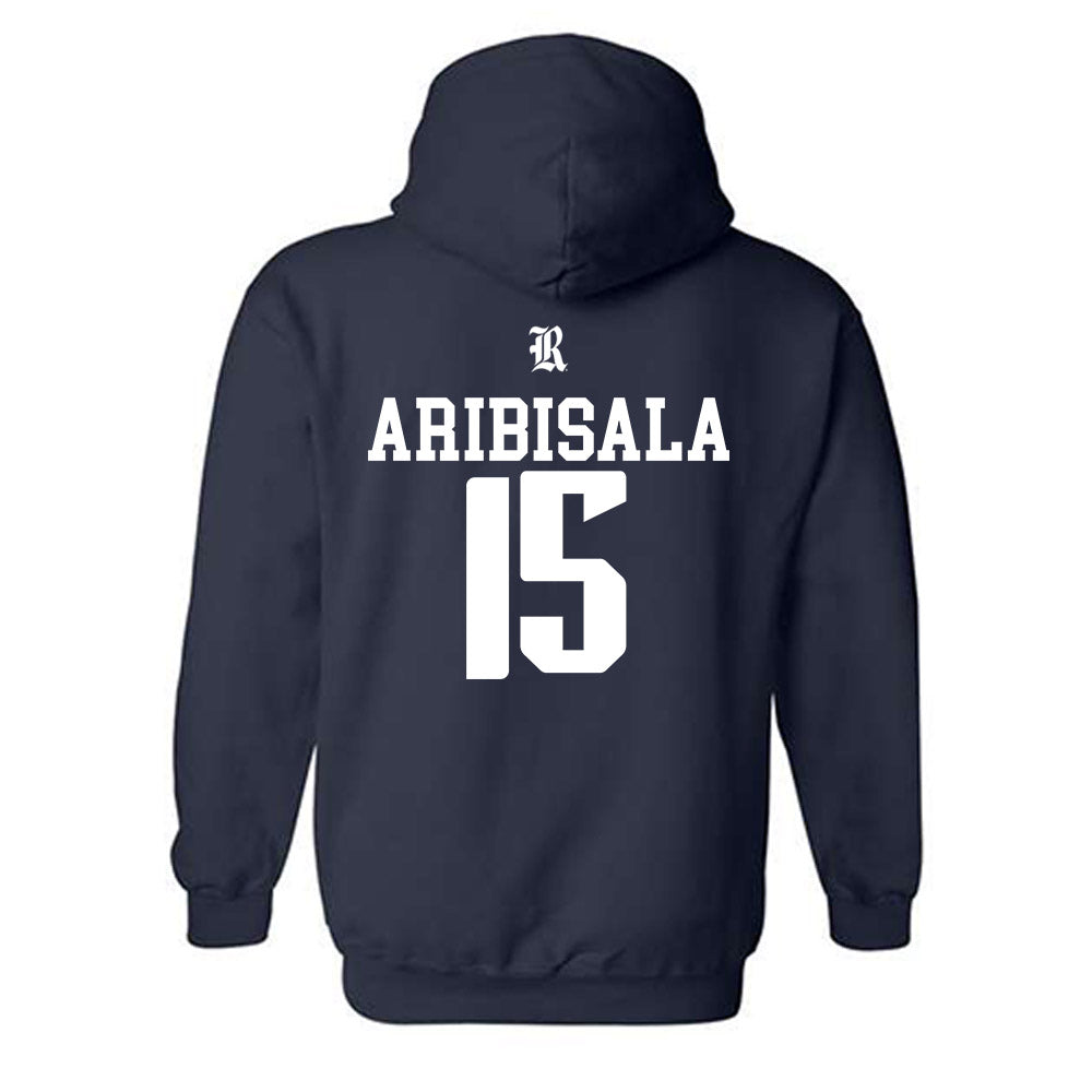 Rice - NCAA Football : Matthew Aribisala - Classic Shersey Hooded Sweatshirt-1