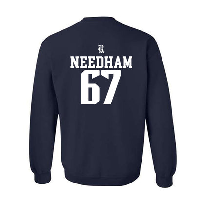 Rice - NCAA Football : Luke Needham - Classic Shersey Crewneck Sweatshirt-1