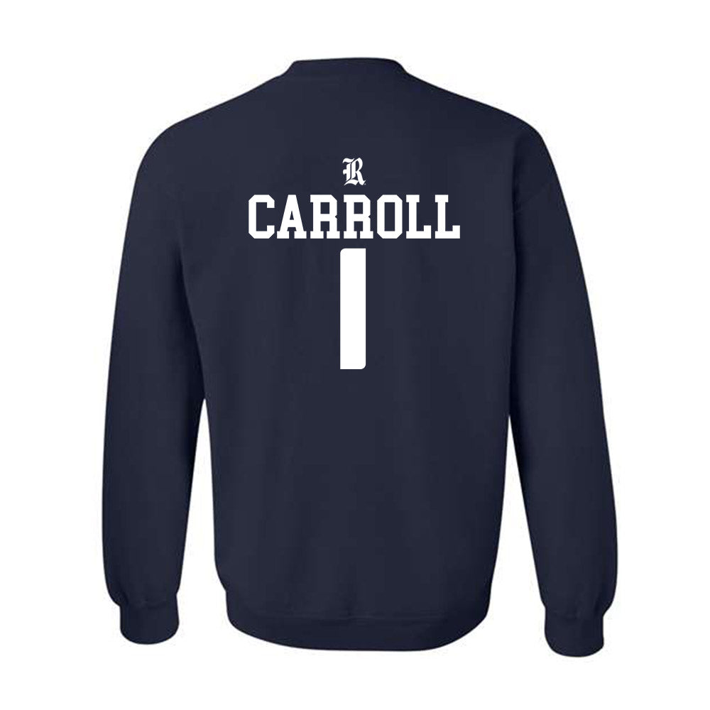 Rice - NCAA Men's Basketball : Cam Carroll - Classic Shersey Crewneck Sweatshirt-1