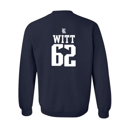 Rice - NCAA Football : Cullen Witt - Classic Shersey Crewneck Sweatshirt-1