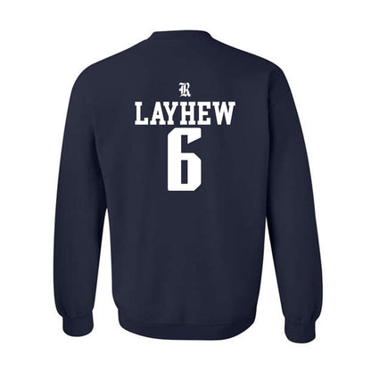 Rice - NCAA Baseball : LJ Layhew - Classic Shersey Crewneck Sweatshirt-1