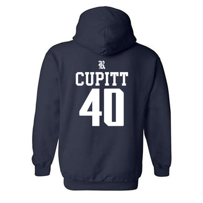 Rice - NCAA Football : Jayden Cupitt - Classic Shersey Hooded Sweatshirt-1